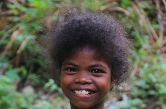 A young Batak girl