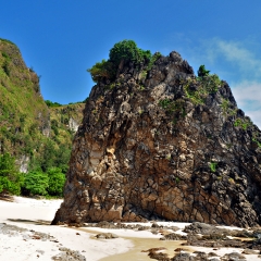At Sibang Cove on Calayan island