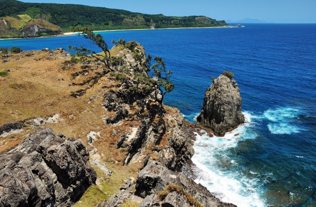 Atop Sibang Cove on Calayan Island