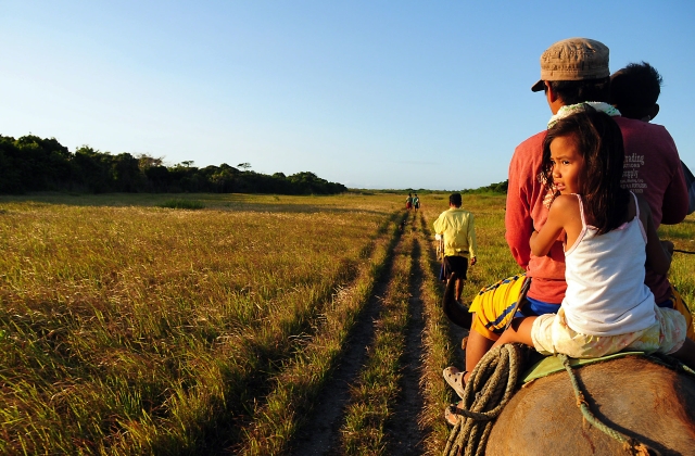 Locales de la Isla de Fuga en su camino a casa