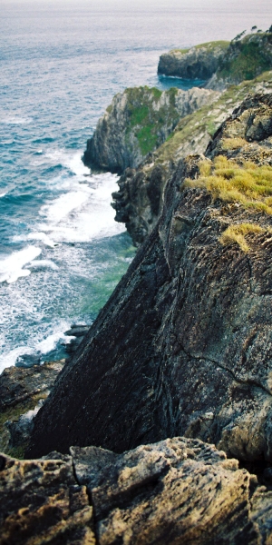 En la parte superior de la ensenada Sibang en la Isla de Calayán