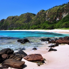 Am Sibang Bucht auf Calayan Insel