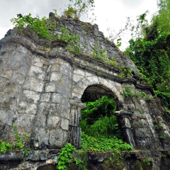 At the well of St. Cecilia in Caysasay