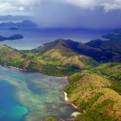 View of Busuanga from the air
