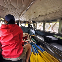 Jeepney ride from Tabuk to the river