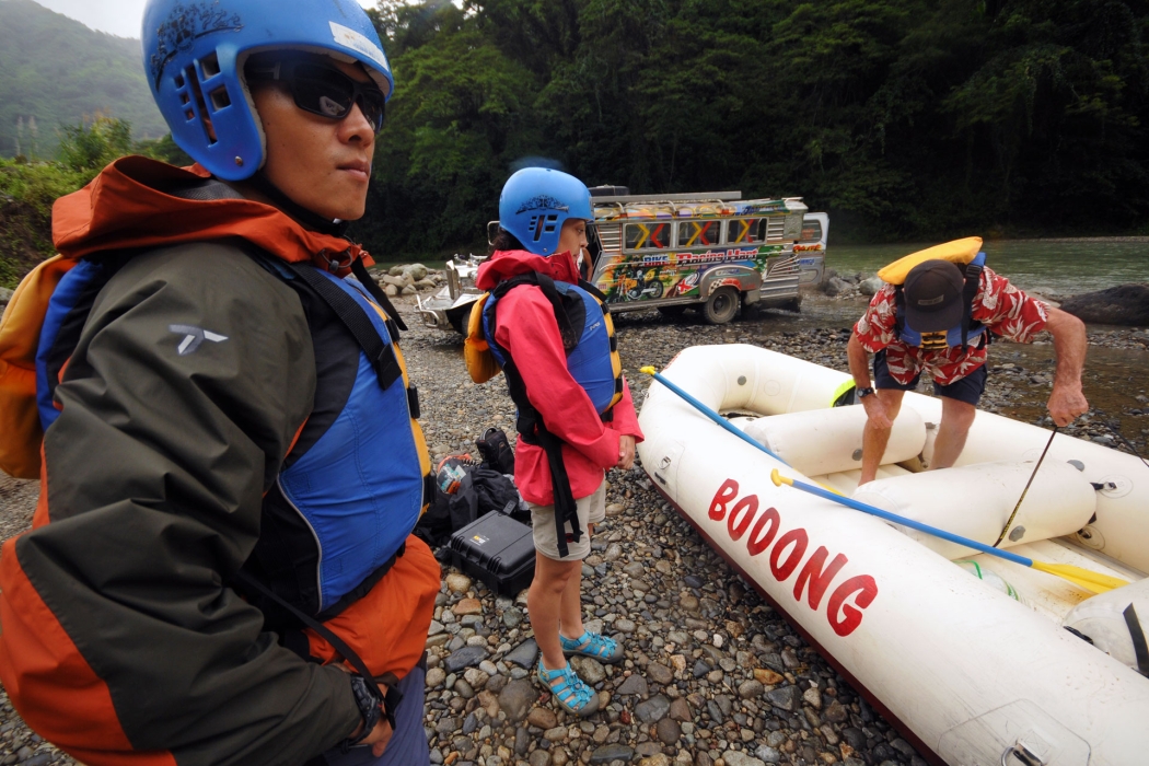 Getting the raft ready