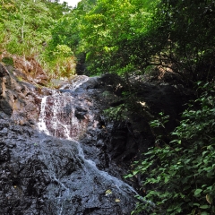 Cascades Baratubot sur ​​l'île Palaui