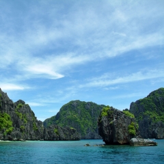 Las islas en El Nido, Palawan