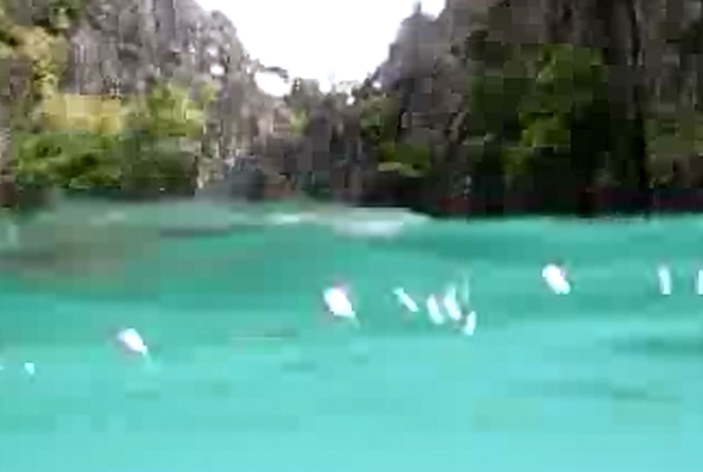 Lagune bei El Nido